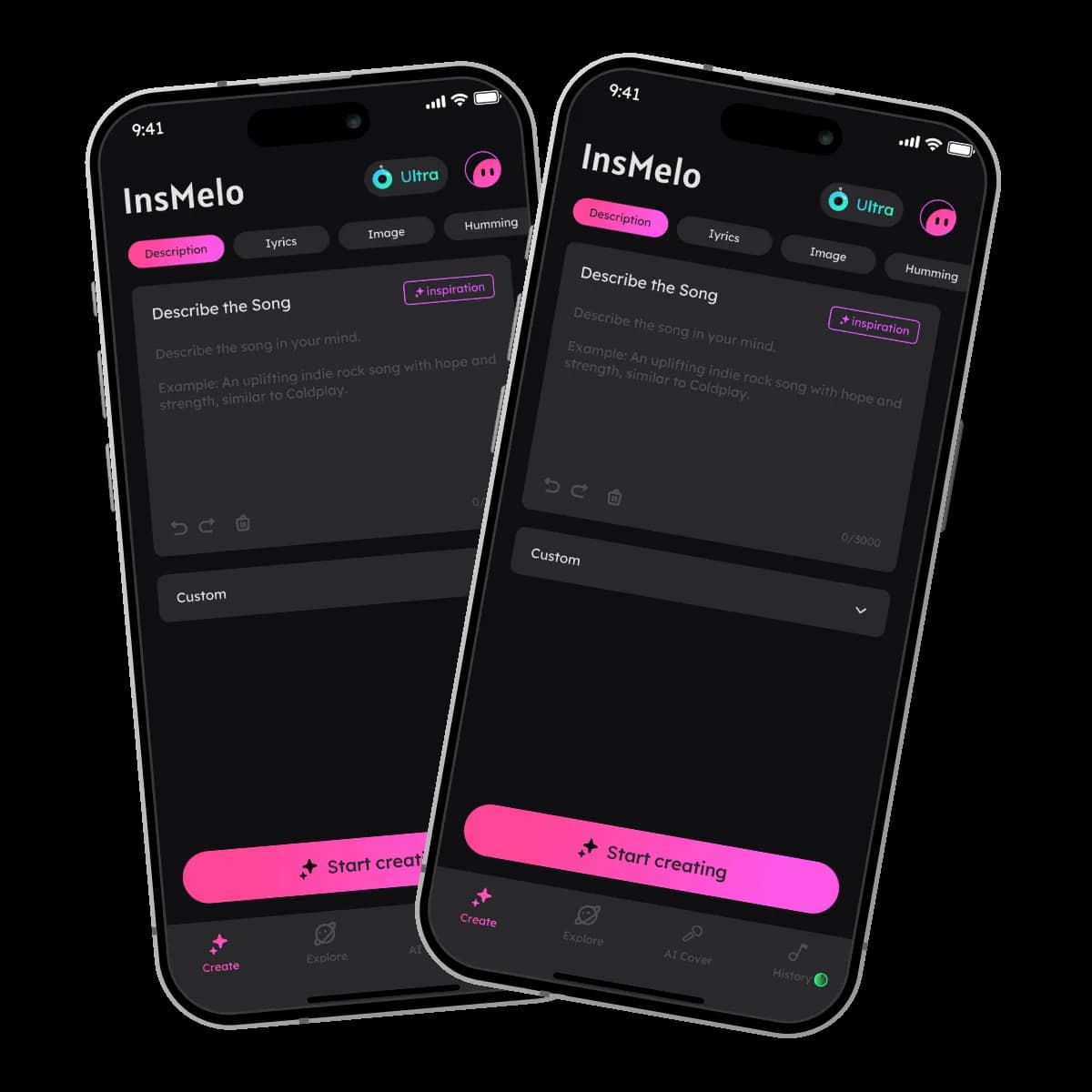 Explore unlimited music Universe