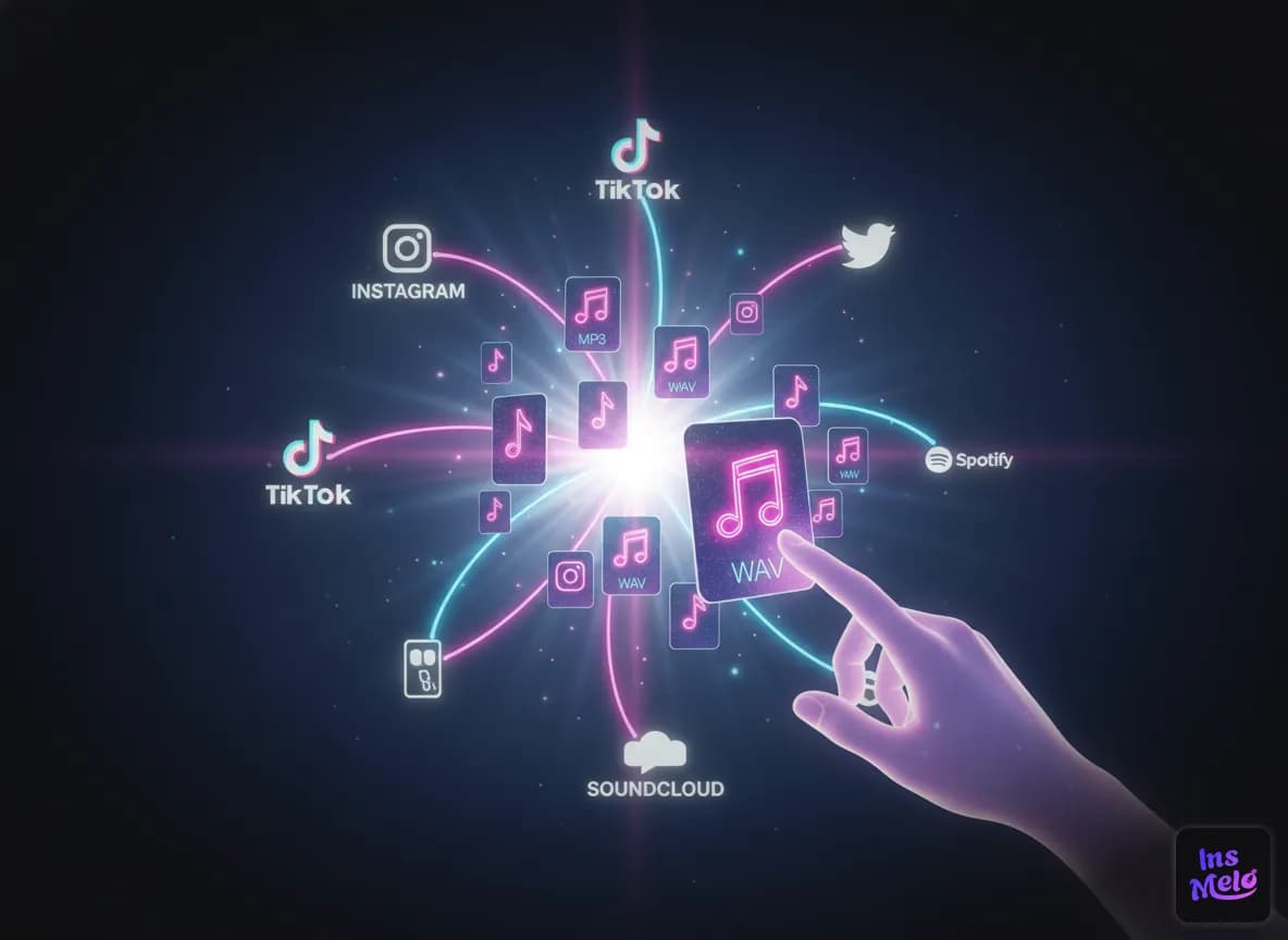 Easy Sharing of Lyrics to Music AI