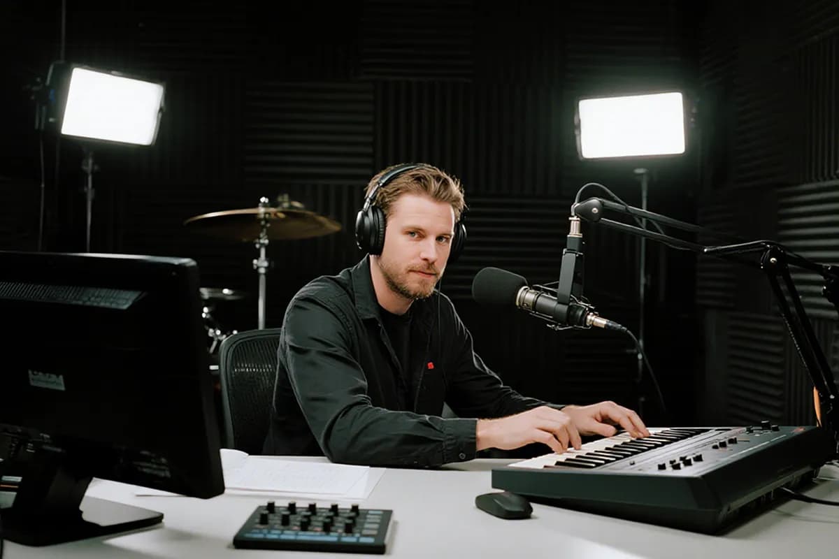 Custom Podcast Music Using AI Song Mashup Maker