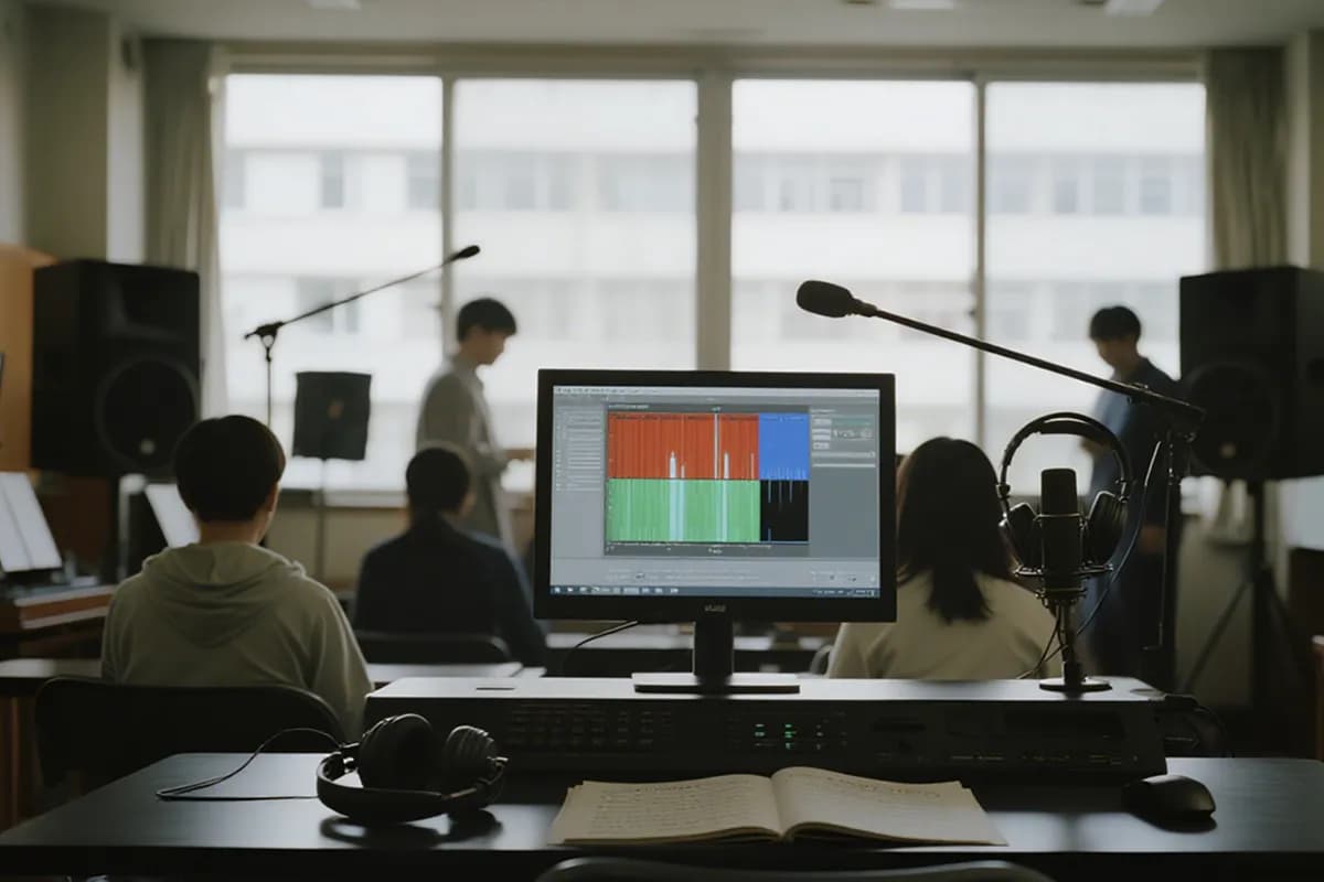 AI music video generator for educators and students