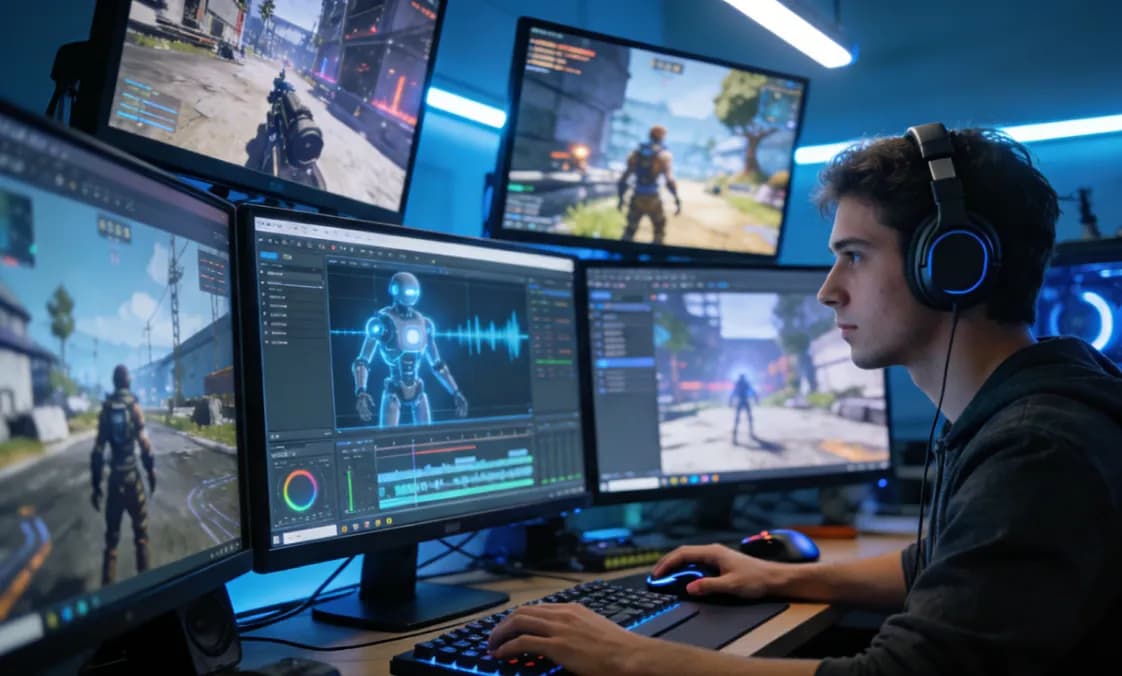 AI Sound Effect Generator Free for Game Audio